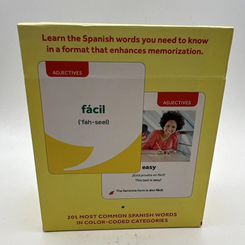 201 Spanish Words You Need to - Cards, by Kendris Ph.D. Theodore - Excellent